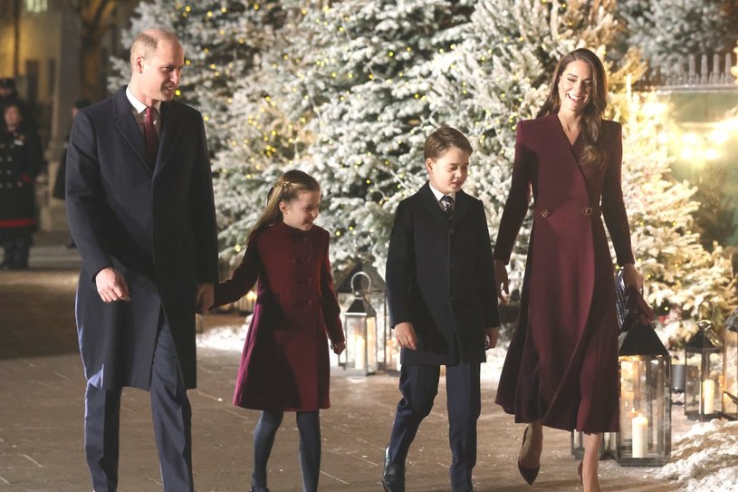 Księżna Kate i książę William pokazali się z dziećmi podczas koncertu kolęd /WPA Pool /Getty Images
