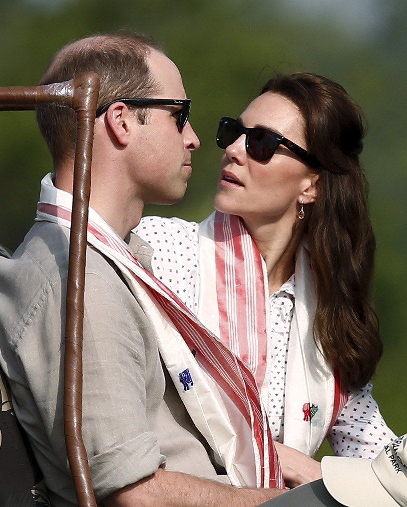 Księżna Kate i ksiażę William rzadko widywani są w nieoficjalnych sytuacjach /- /Agencja FORUM