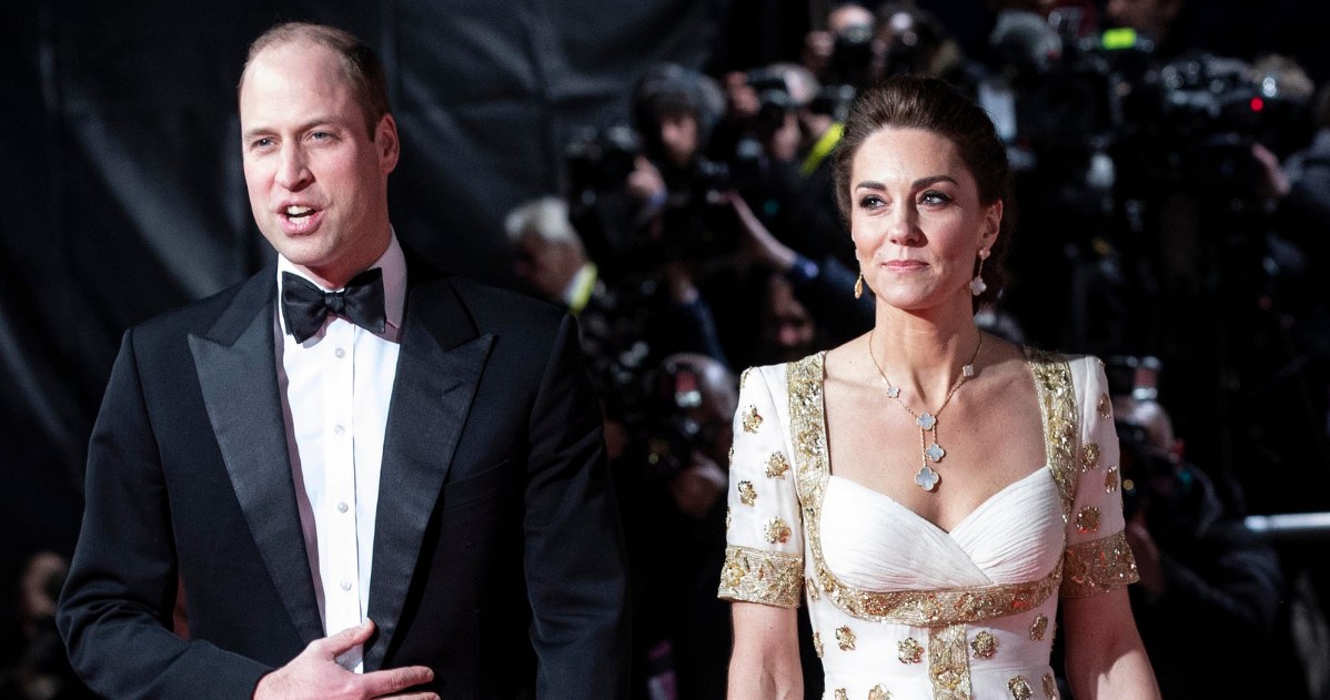 Księżna Kate i książę William w 2020 roku zadali szyku na imprezie BAFTA /JEFF GILBERT/AFP /Getty Images