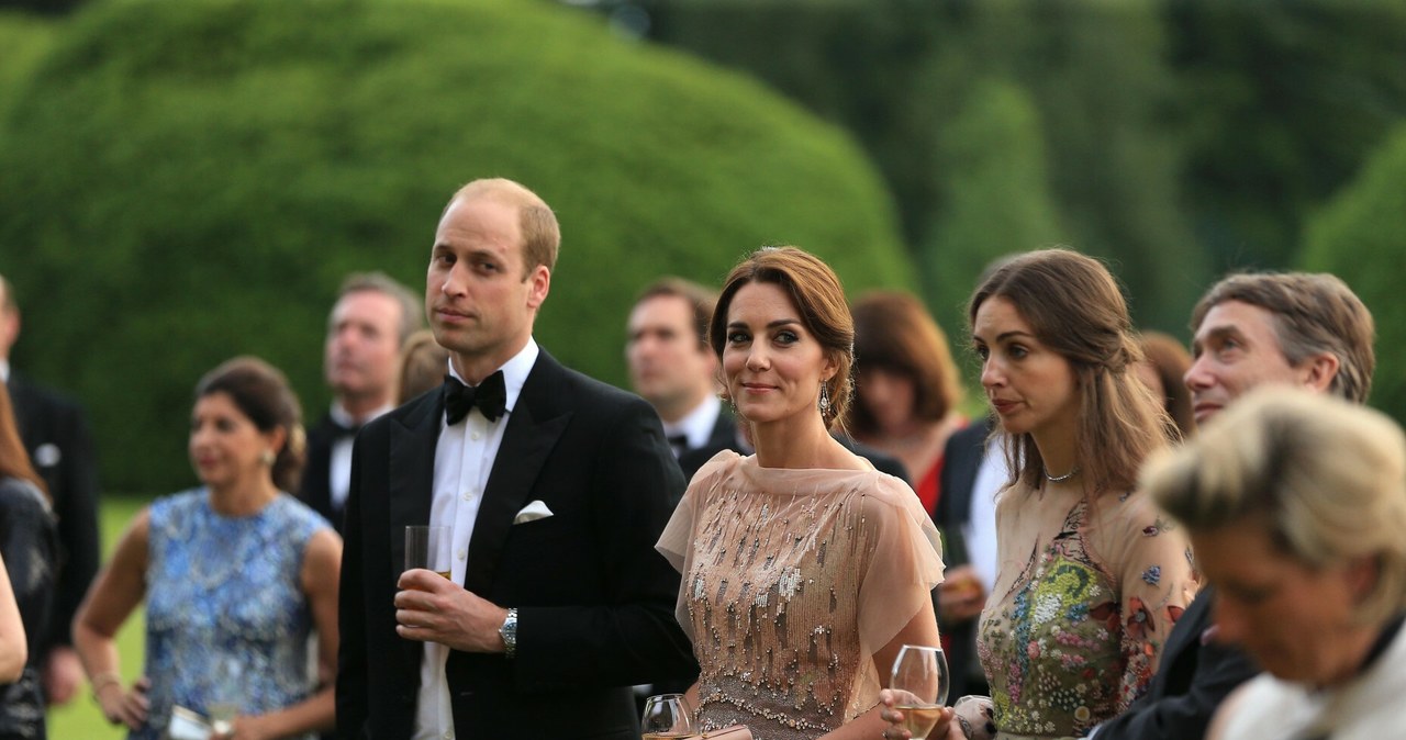 Księżna Kate i książę William w towarzystwie Rose Hanbury (2016). /Rex Features/EAST NEWS /East News