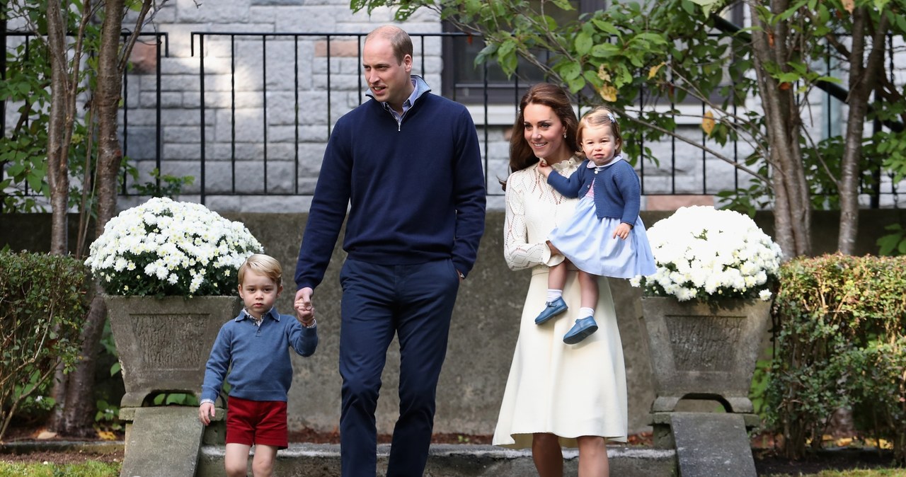 Księżna Kate i książę William z dziećmi /Chris Jackson /Getty Images