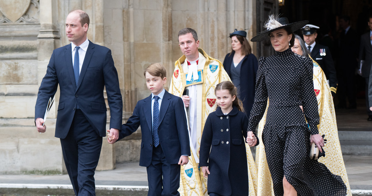 Księżna Kate i książę William z dziećmi /Samir Hussein / Contributor /Getty Images