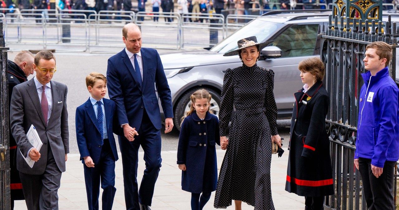 Księżna Kate i książę William z dziećmi / Patrick van Katwijk / Contributor /Getty Images