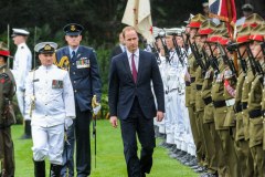 Księżna Kate i książę William z synem w Nowej Zelandii