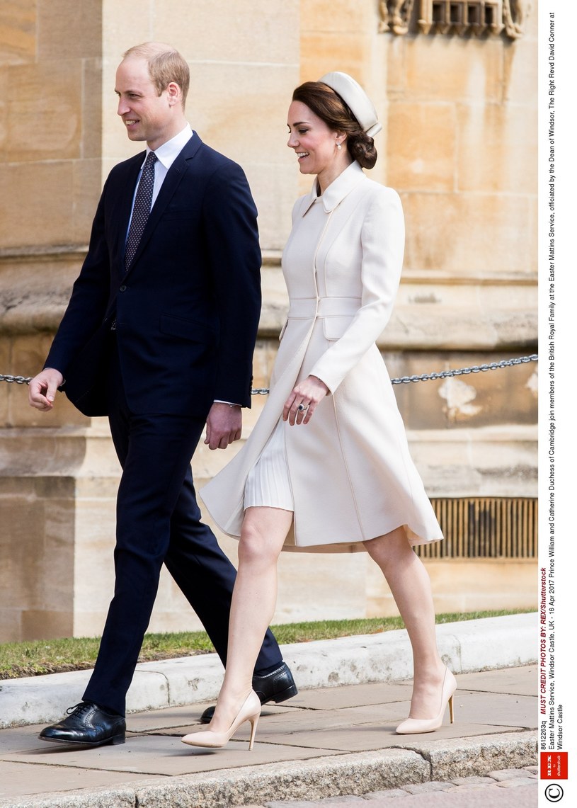 Księżna Kate i książę William /REX /East News