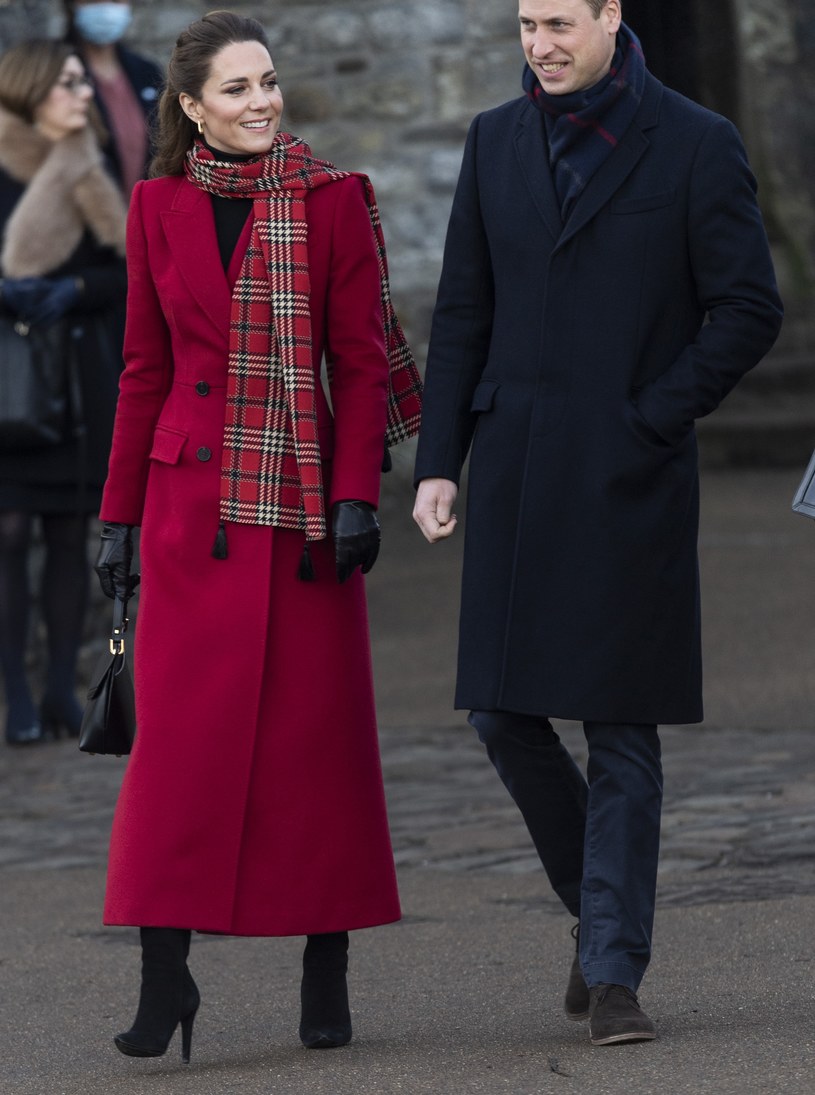 Księżna Kate i książę William /UK PRESS /Getty Images