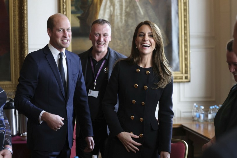 Księżna Kate i książę William /Ian Vogler/Daily Mirror /East News