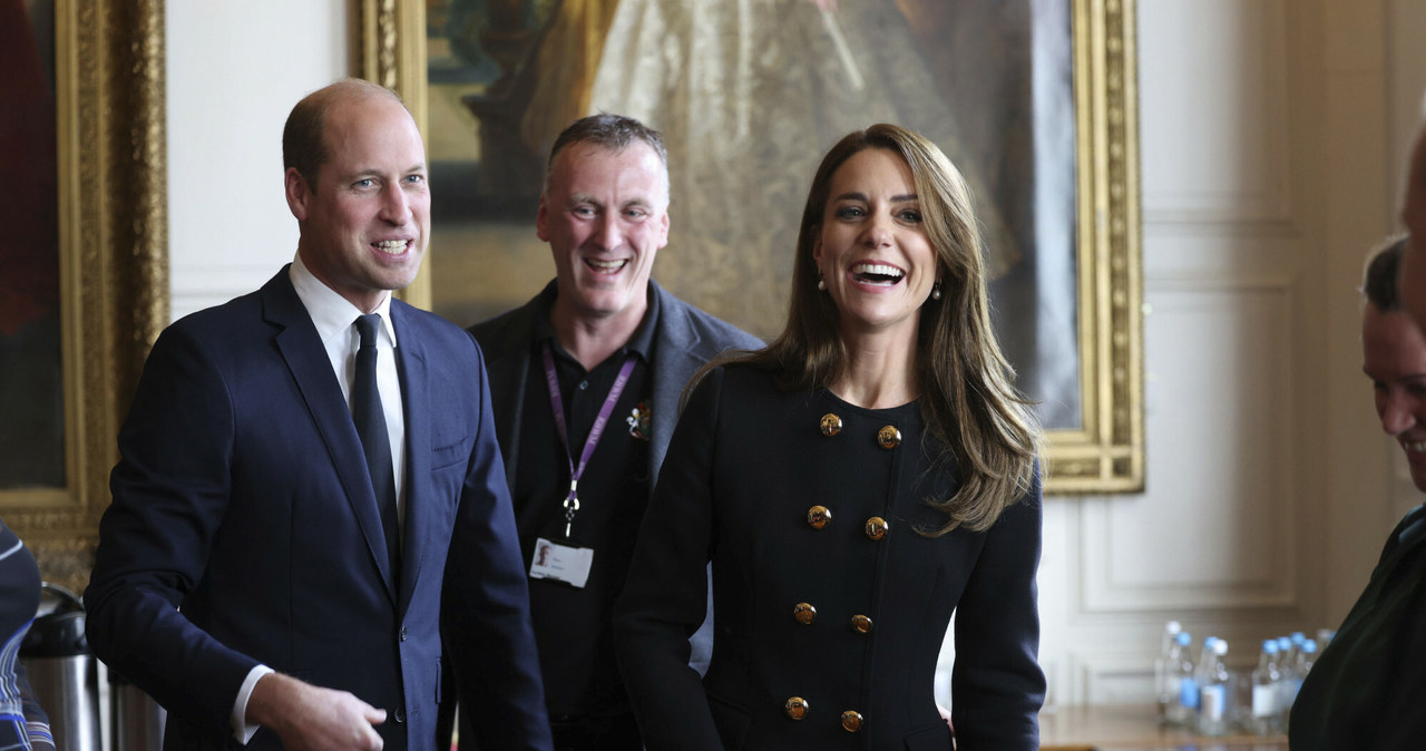 Księżna Kate i książę William /Ian Vogler/Daily Mirror /East News