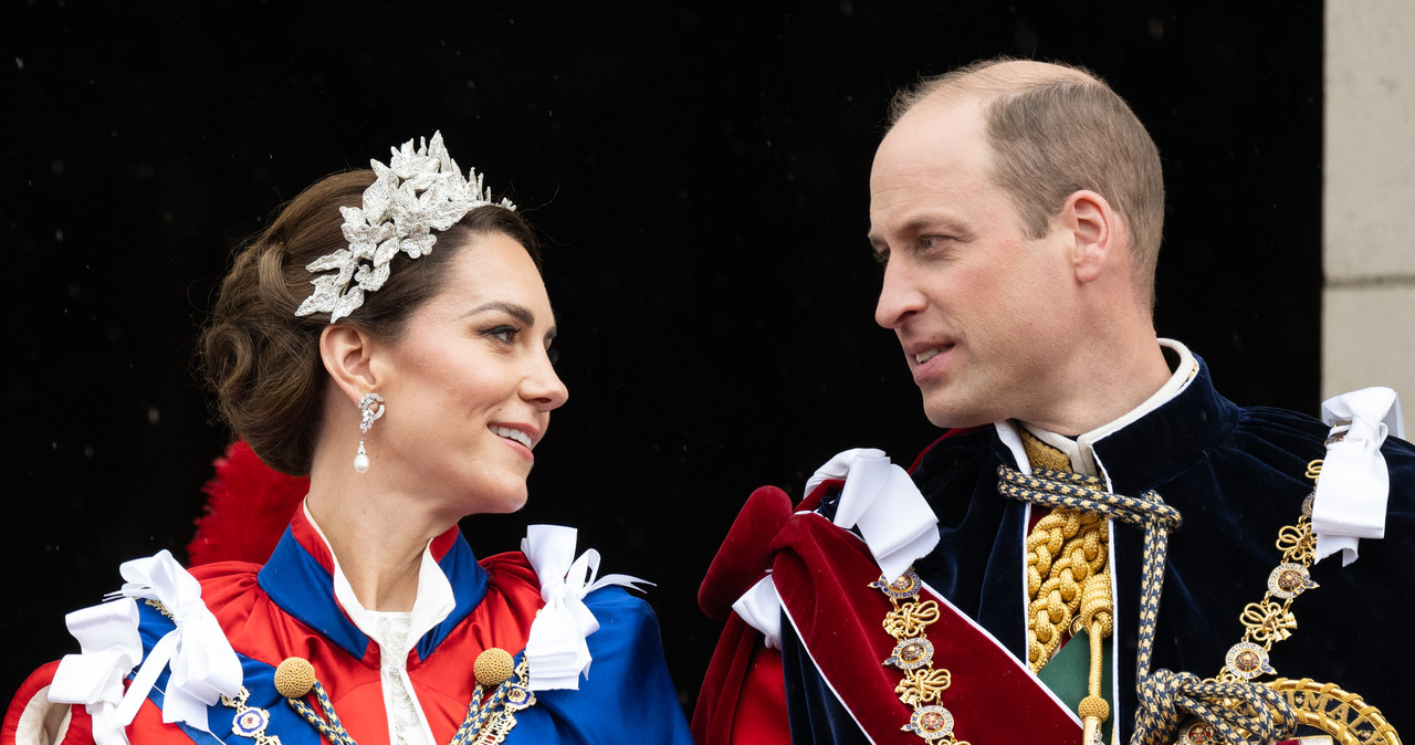 Księżna Kate i książę William /Getty Images