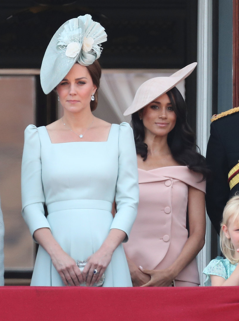 Księżna Kate i księżna Meghan /Chris Jackson /Getty Images