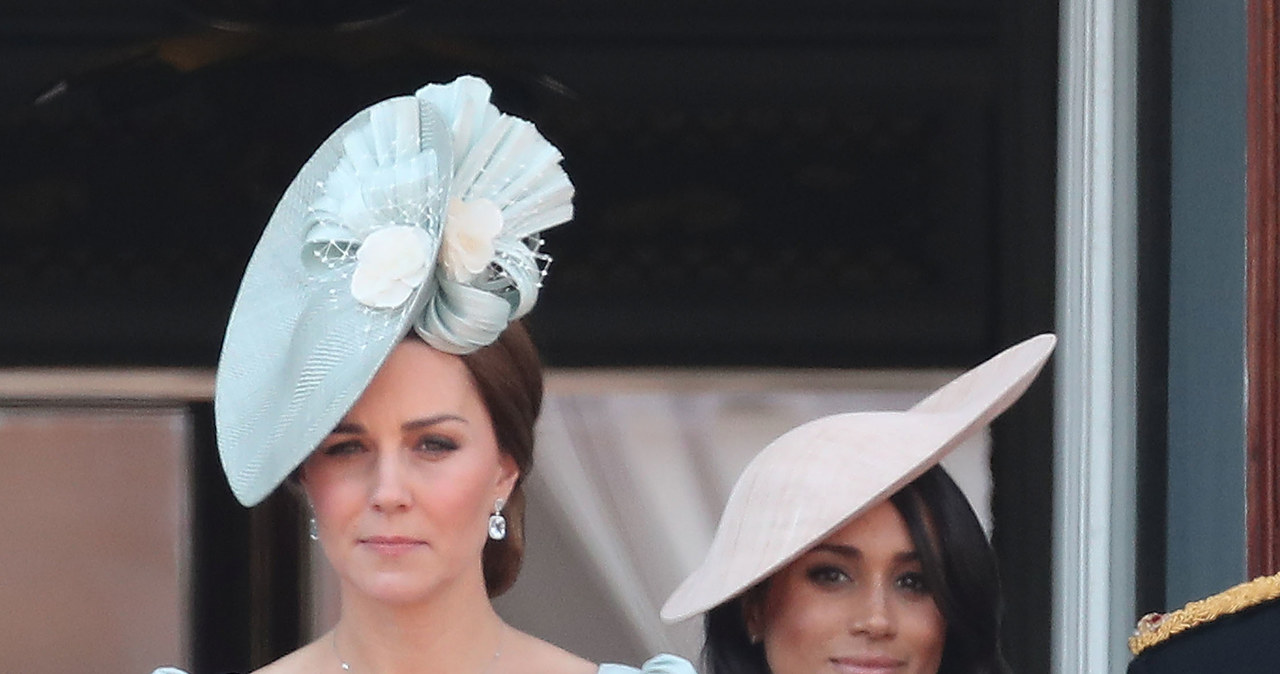 Księżna Kate i księżna Meghan /Chris Jackson /Getty Images