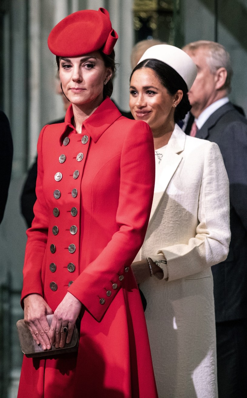 Księżna Kate i księżna Meghan /East News