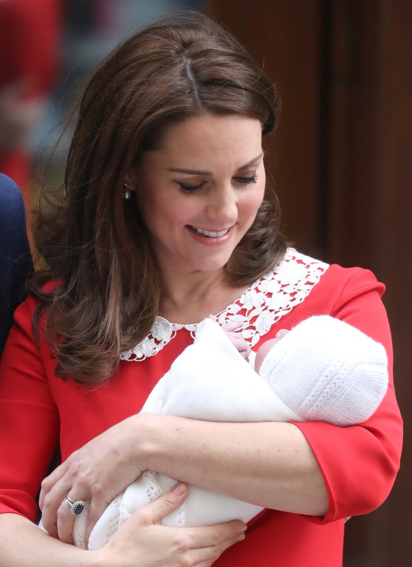 Księżna Kate i mały książę Louis /Chris Jackson /Getty Images