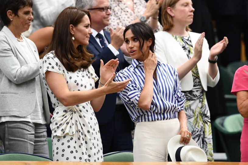 Księżna Kate i Meghan Markle /Michael Steele /Getty Images