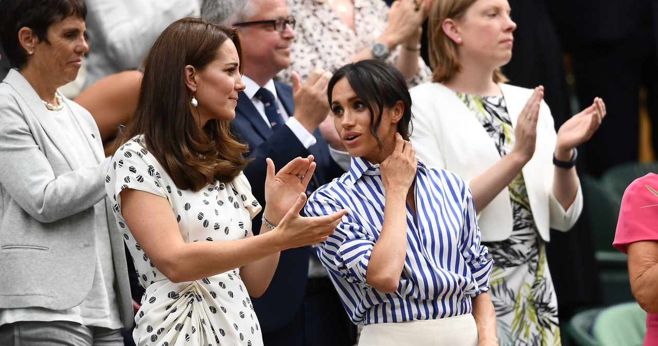 Księżna Kate i Meghan Markle /Michael Steele /Getty Images