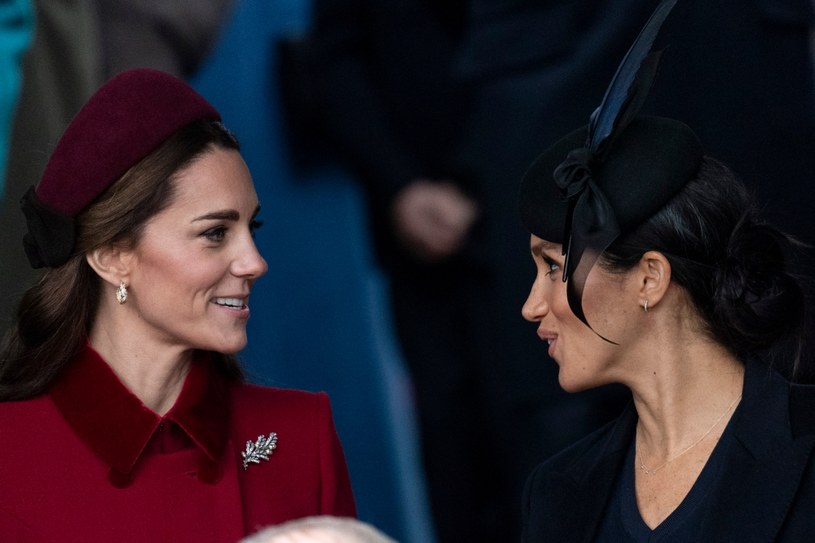 Księżna Kate i Meghan Markle /Pool /Getty Images