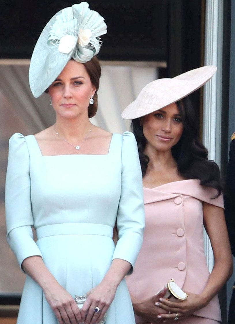 Księżna Kate i Meghan Markle /YUI MOK /Getty Images