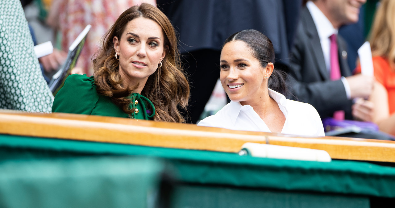 Księżna Kate i Meghan Markle /SIMON BRUTY /Getty Images