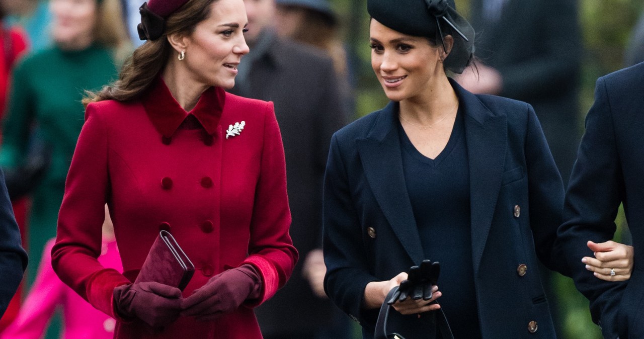 Księżna Kate i Meghan Markle /Pool / Samir Hussein /Getty Images