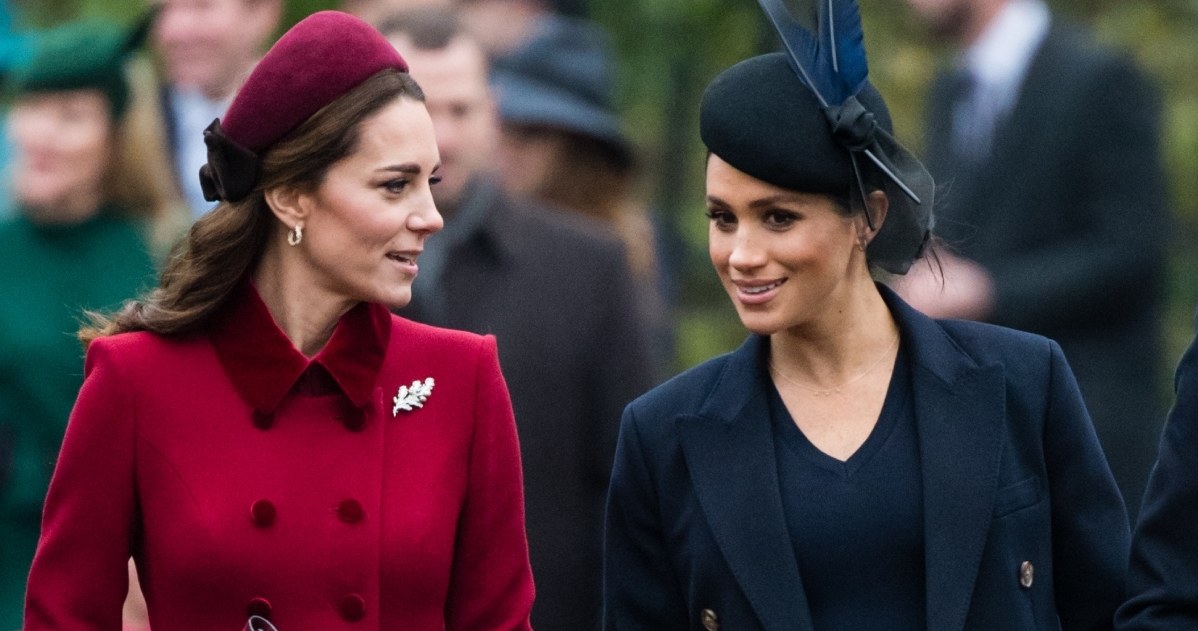 Księżna Kate i Meghan Markle /Getty Images