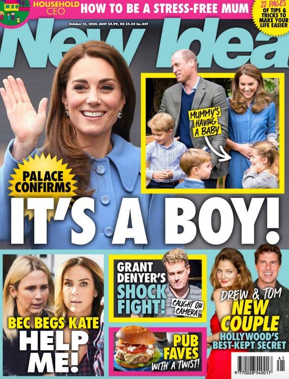 Księżna Kate jest w ciąży? /New Idea /materiał zewnętrzny