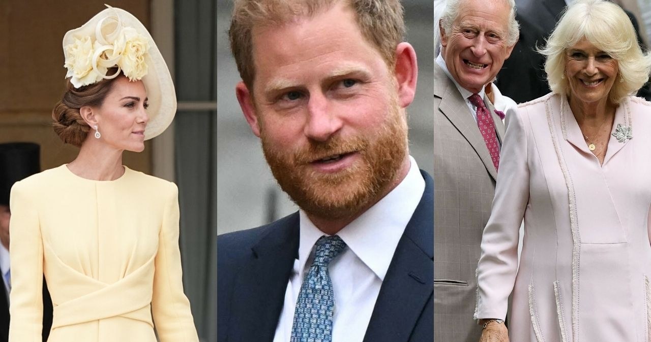 Księżna Kate, książę Harry, król Karol III i królowa Camilla /Aaron Chown/Press Association, JUSTIN TALLIS/AFP, CHRIS JACKSON/AFP /East News