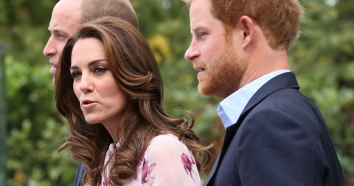 Księżna Kate, książę Harry /Getty Images