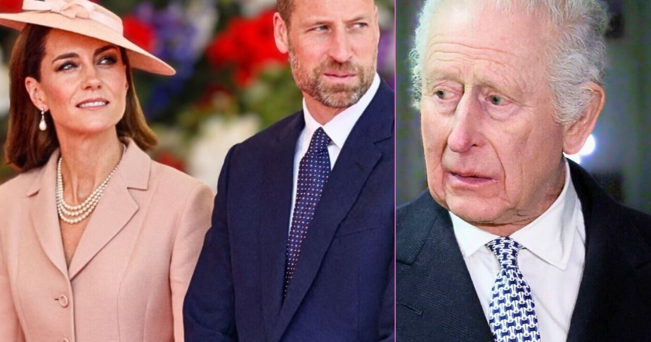 Księżna Kate, książę William i król Karol III /East News