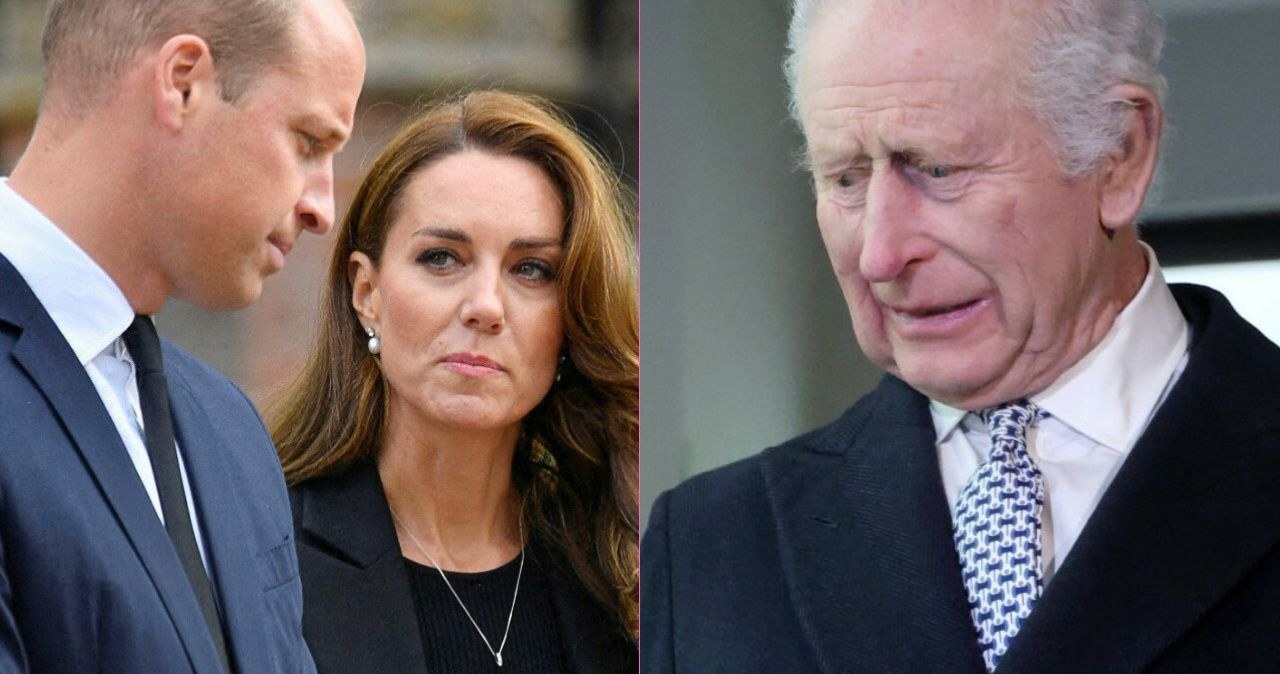 Księżna Kate, książę William i król Karol III /East News /East News