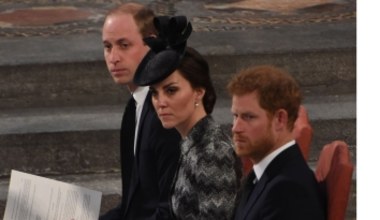Księżna Kate, książę William i książę Harry upamiętnili ofiary zamachu w Londynie