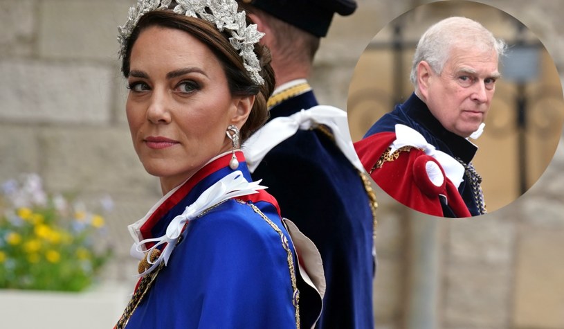 Księżna Kate książę William, książę Andrzej /Getty Images