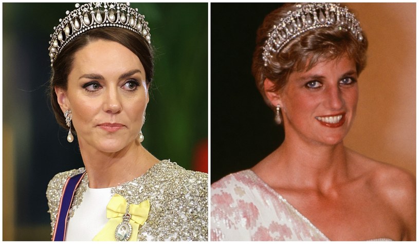 Księżna Kate, księżna Diana /Getty Images