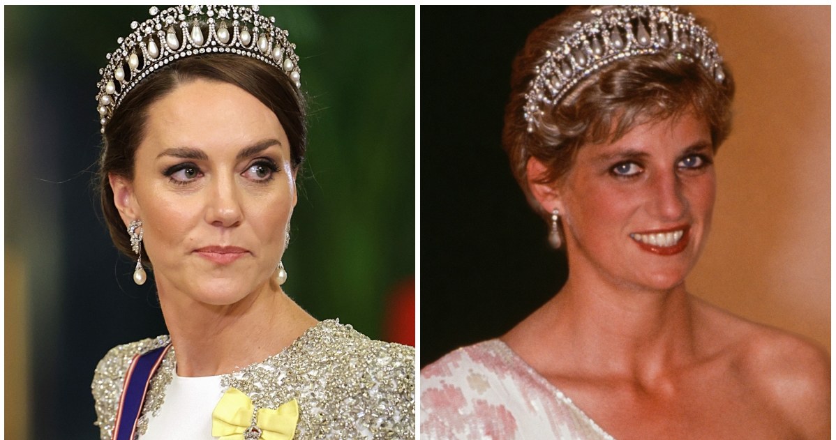 Księżna Kate, księżna Diana /Getty Images