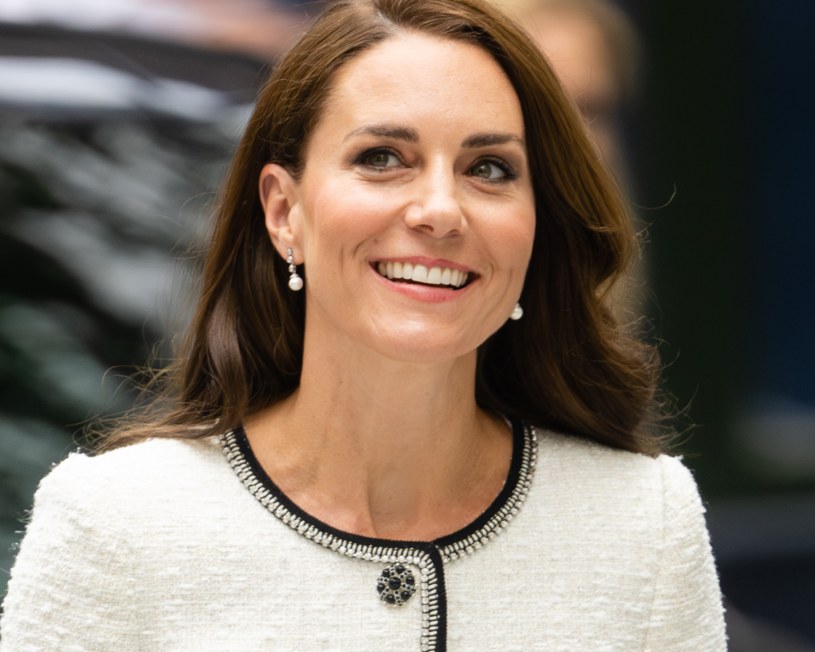 Księżna Kate Middleton zaprezentowała się w niezwykle kusej kreacji /Samir Hussein-Contributor /Getty Images