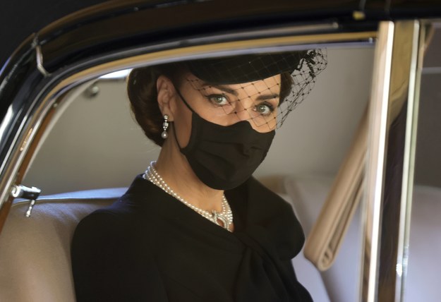 Księżna Kate na pogrzebie teścia /Chris Jackson /PAP/EPA
