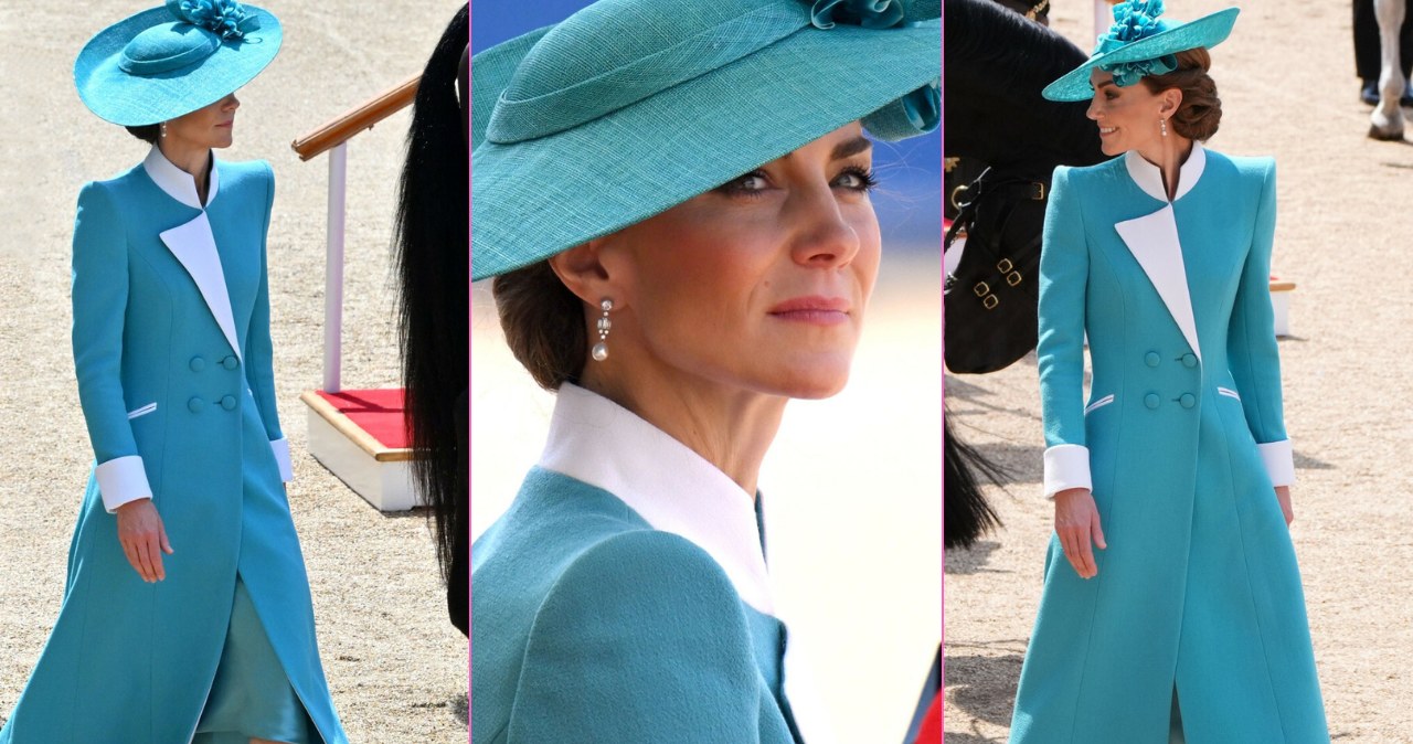 Księżna Kate na Trooping the Colour 2025 /James Veysey/Shutterstock/Rex Features /East News
