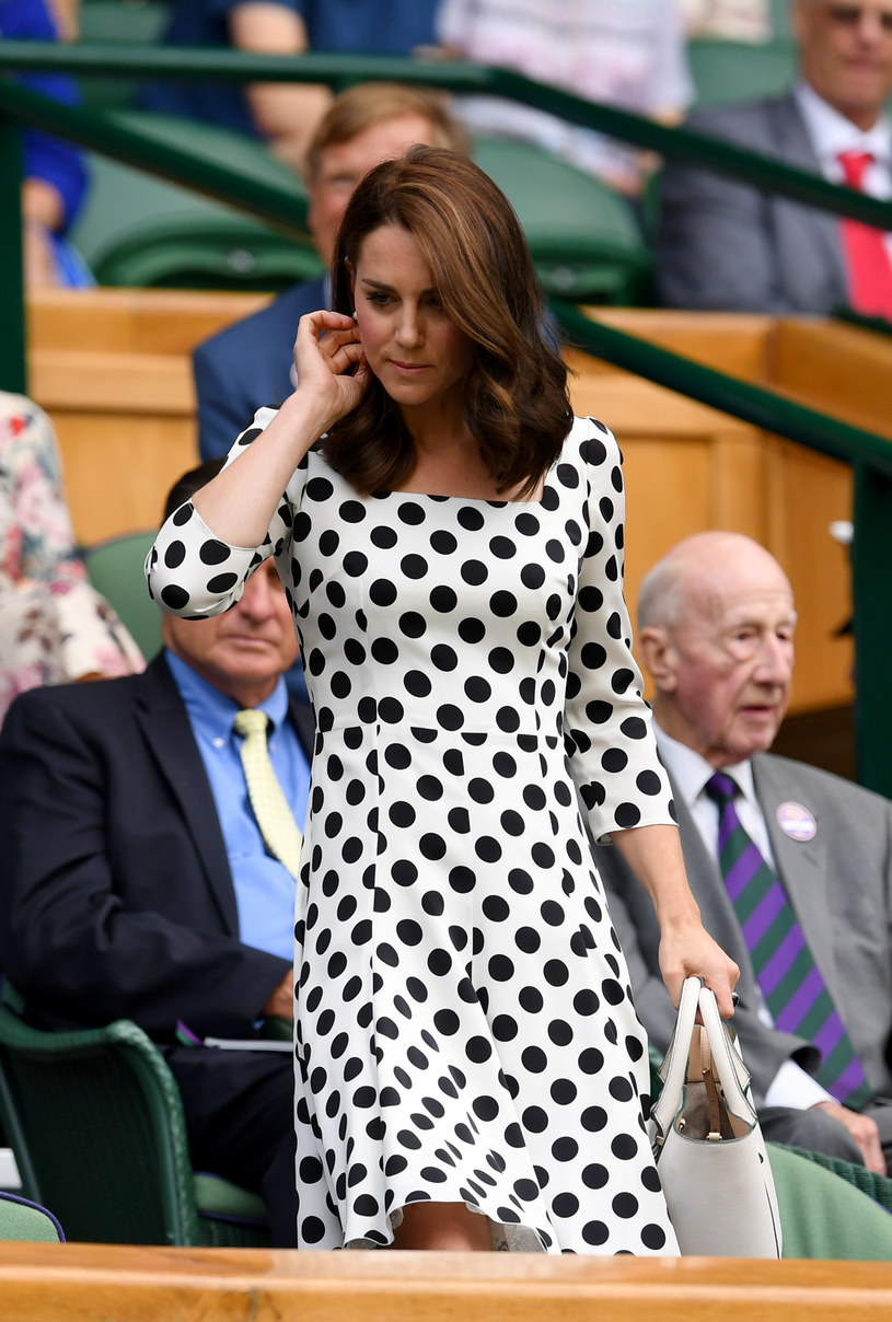 Księżna Kate na Wimbledonie /David Ramos /Getty Images