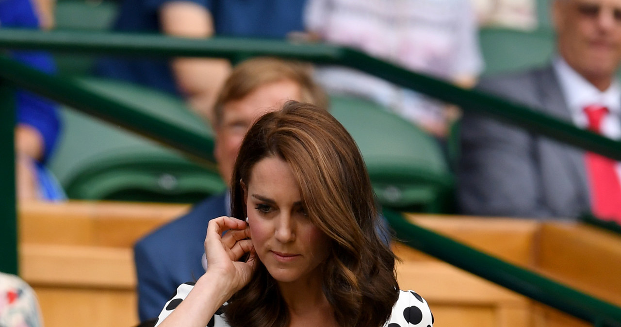 Księżna Kate na Wimbledonie /David Ramos /Getty Images