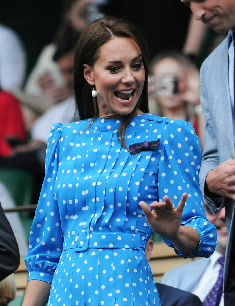 Księżna Kate na Wimbledonie /Imago Sport and News /East News