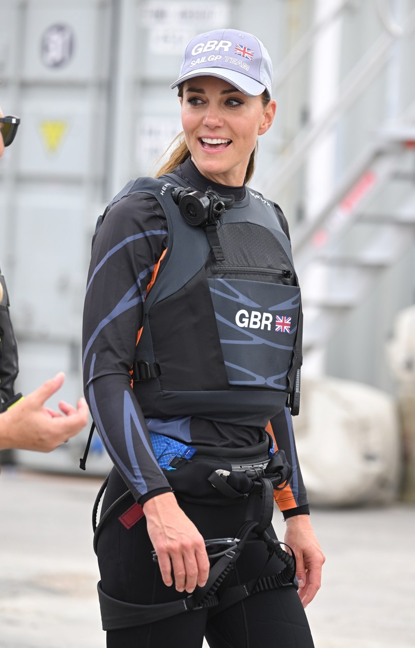Księżna Kate od młodych lat trenuje sport i widać na każdym kroku jej miłość do sportowego świata /Karwai Tang /Getty Images