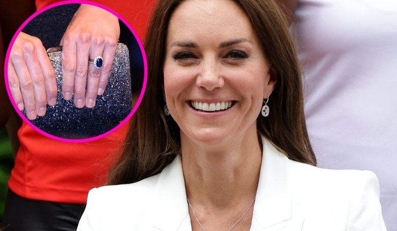 księżna Kate, pierścionek zaręczynowy /Getty Images
