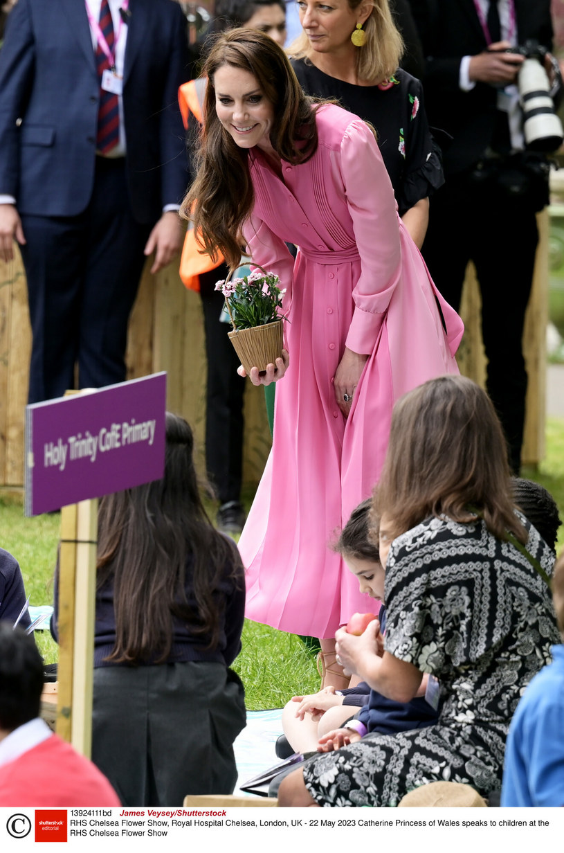 Księżna Kate pojawiła się na pikniku "Chelsea Flower Show" / Rex Features/East News  /East News
