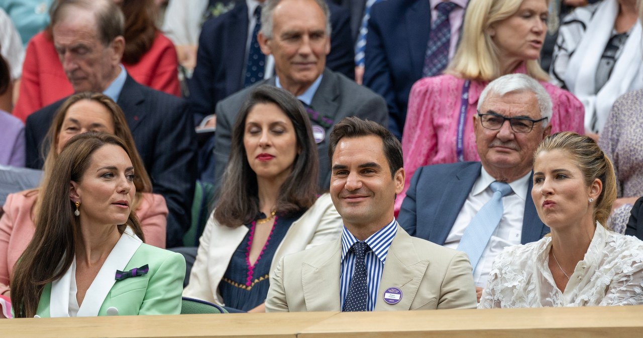 Księżna Kate, Roger Federer, Mirka Federer /Getty Images