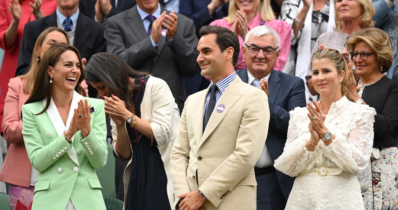 Księżna Kate, Roger Federer, Mirka Federer /Getty Images