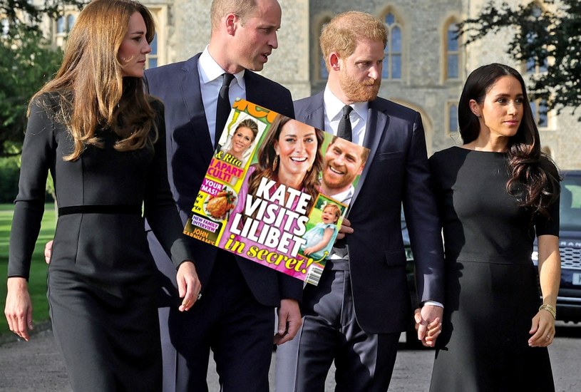Księżna Kate spotkała się w USA z Harrym? /Chris Jackson /Getty Images