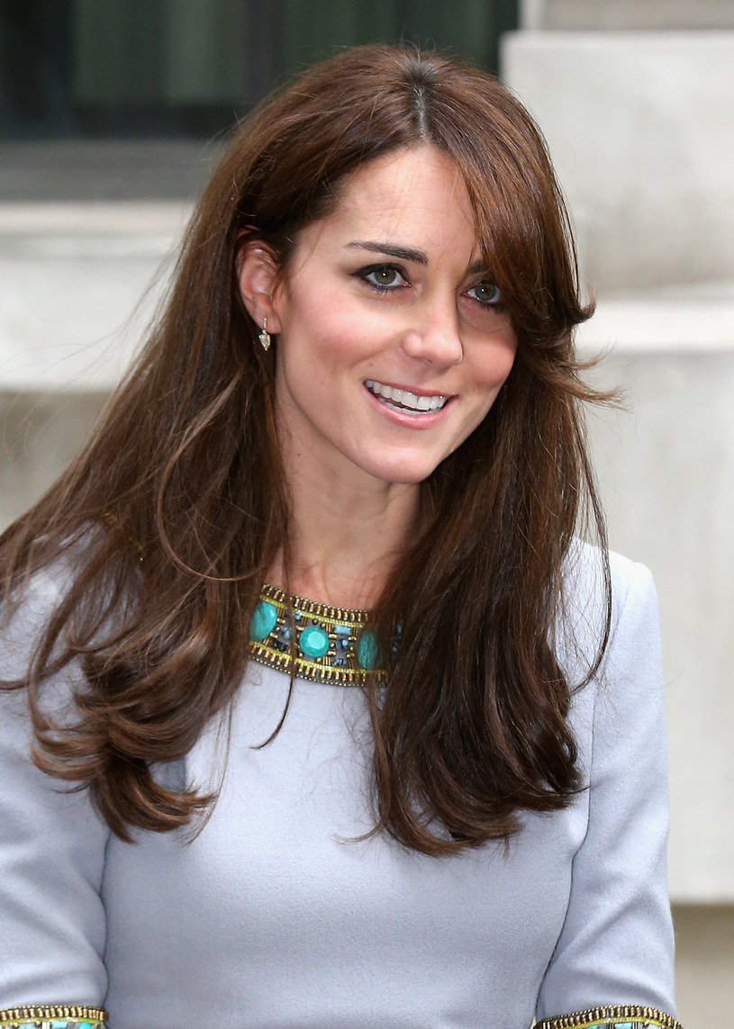 Księżna Kate w długich włosach /Chris Jackson /Getty Images