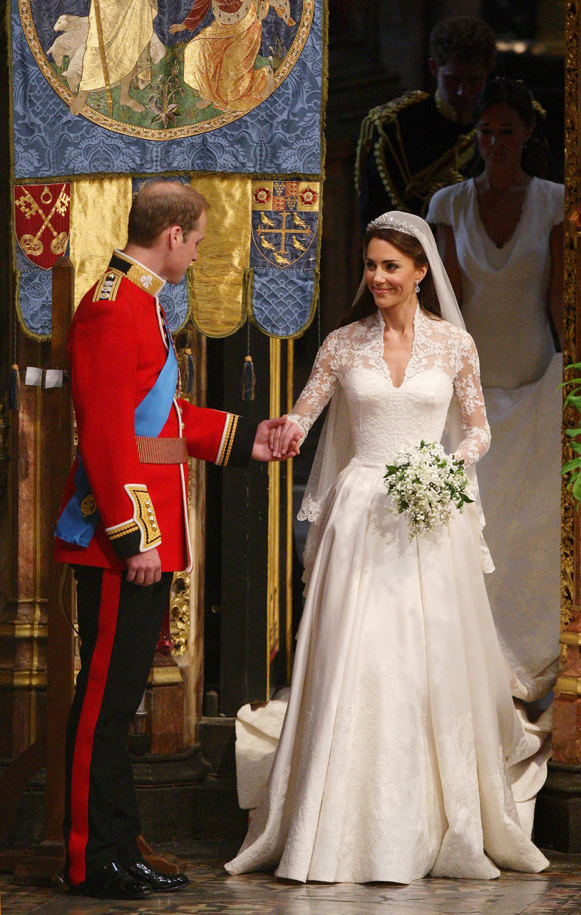 Księżna Kate w dniu ślubu /Pool /Getty Images