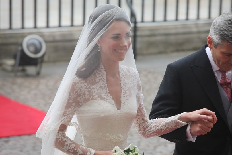 Księżna Kate w dniu ślubu /Pool /Getty Images