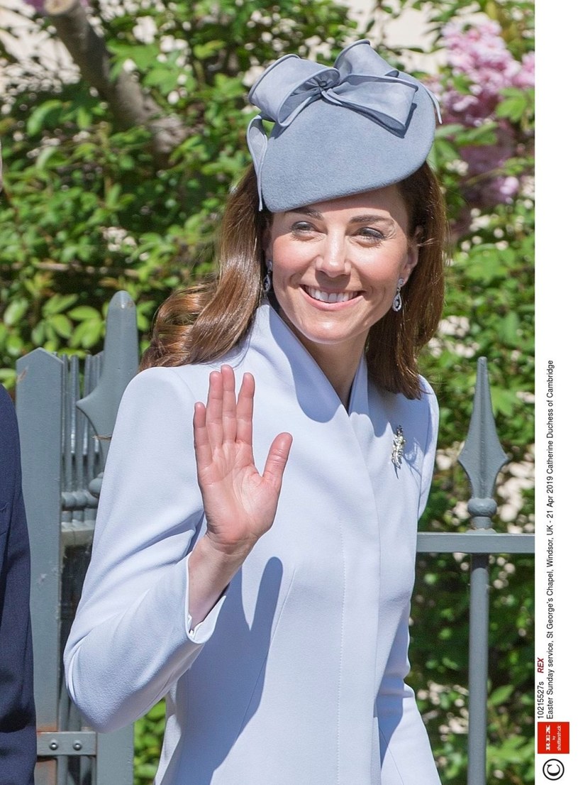 Księżna Kate w ślubnych kolczykach /REX/Shutterstock /East News