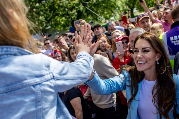 Księżna Kate w Windsorze /Martin Divisek /PAP/EPA